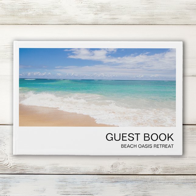 Vacation Rental Modern Minimal Guest Book (Creator Uploaded)