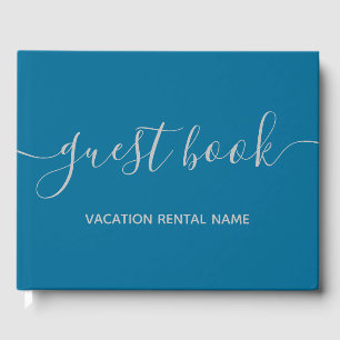Vacation Rental Sea Blue Guest Book