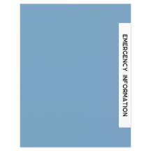 Vacation Rental Welcome Binder - Subject Divider