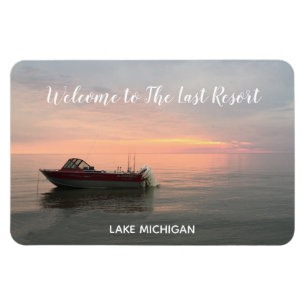 Vacation Rental Your Home Photo or Use Lake Photo Magnet
