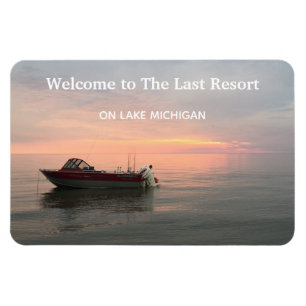 Vacation Rental Your Home Photo or Use Lake Photo Magnet