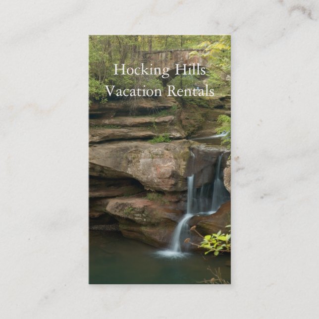 Vacation Rentals Business Card (Front)