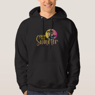 Vacation Summer Enjoy The Summer Wave Surfing Hoodie