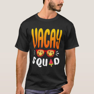 Vacation Summer Family  Friends Trip Vacay Squad M T-Shirt