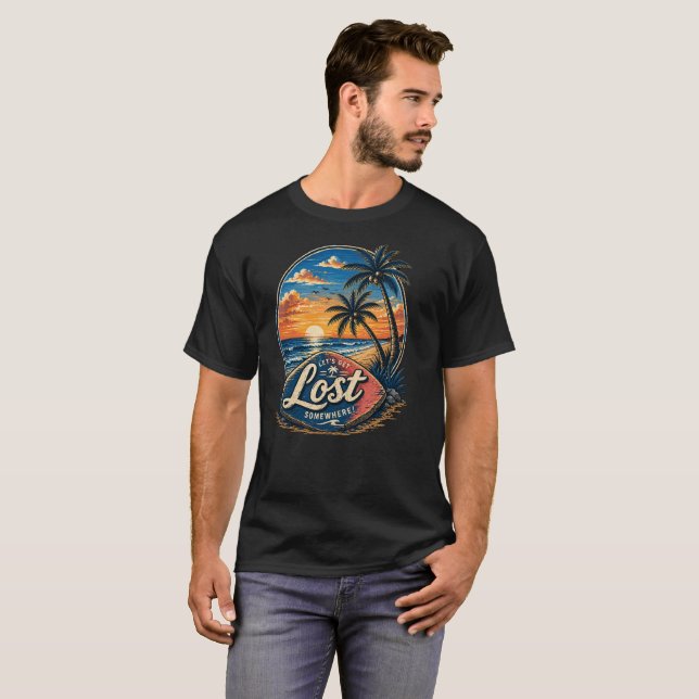 Vacation Theme T-Shirt (Front Full)
