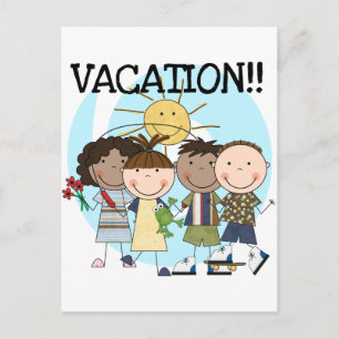 VACATION Tshirts and Gifts Postcard