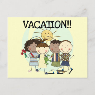 VACATION Tshirts and Gifts Postcard