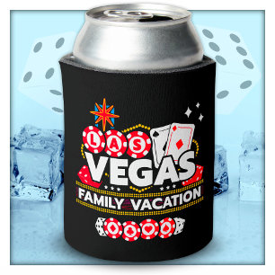Vacation Vegas Trip Las Vegas Family Vacation Can Cooler
