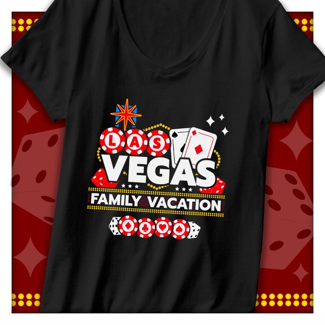 Vacation Vegas Trip Las Vegas Family Vacation T-Shirt (Creator Uploaded)