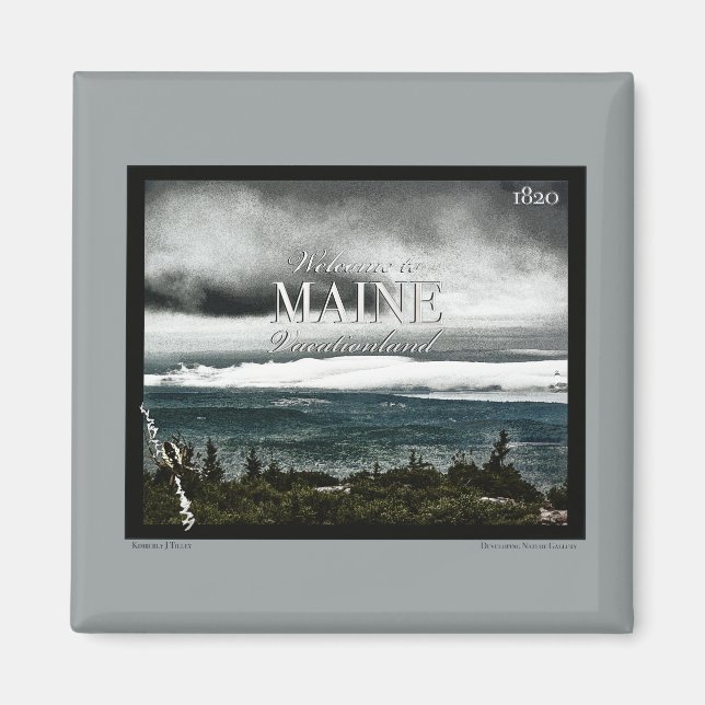 Vacationland, Maine Magnet (Front)