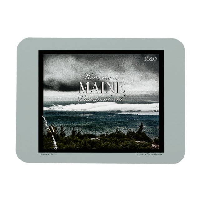 Vacationland, Maine Magnet (Horizontal)