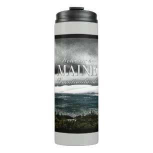 Vacationland, Maine Thermal Tumbler