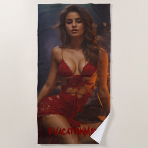 #VacationMode Beach Towel