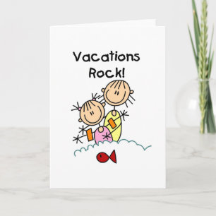Vacations Rock Card