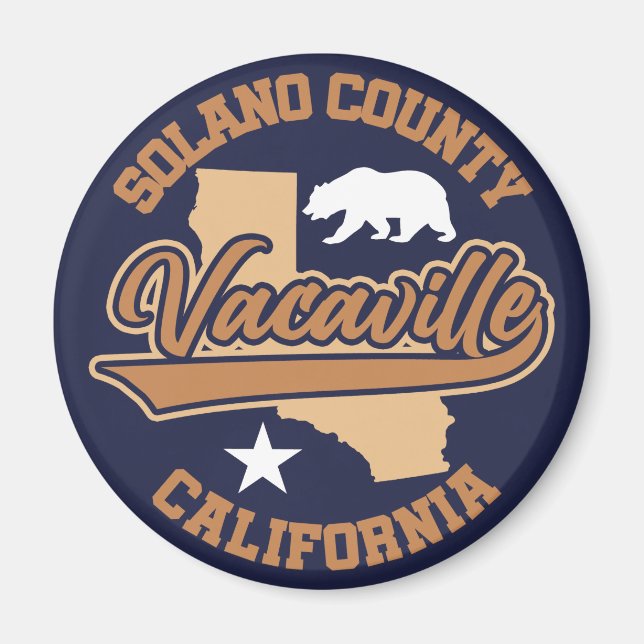 Vacaville,California Magnet (Front)