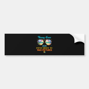Vacay crew 2024 bumper sticker