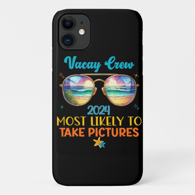 Vacay crew 2024 Case-Mate iPhone case (Back)
