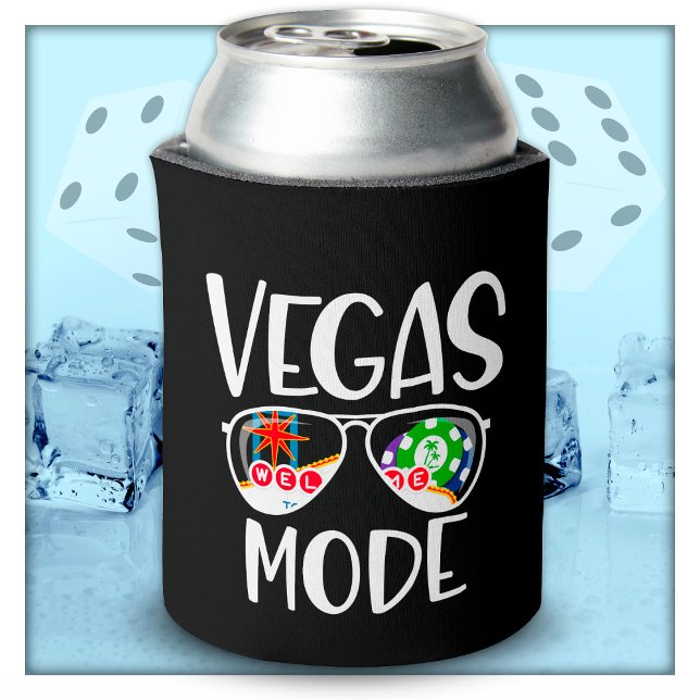 Vacay Las Vegas Trip Vegas Mode Vegas Vacation Can Cooler (Creator Uploaded)