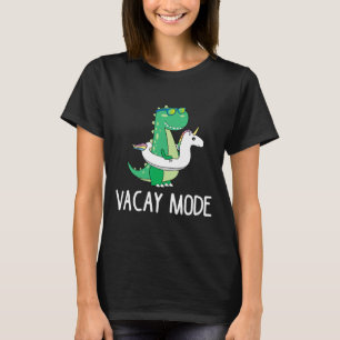 Vacay Mode Cute Dinosaur T Shirt Funny Family Vaca