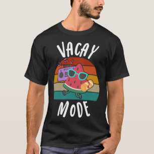 Vacay Mode Funny Cute Strawberry Summer Fruit Love T-Shirt