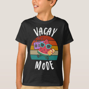 Vacay Mode Funny Cute Strawberry Summer Fruit Love T-Shirt