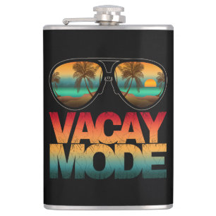 Vacay Mode Hip Flask