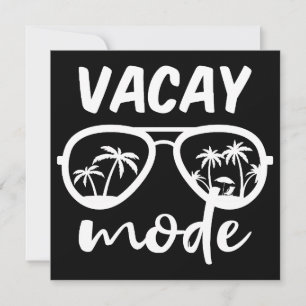 Vacay Mode II - Family Vacation Card
