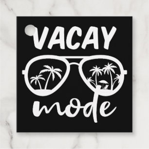 Vacay Mode II - Family Vacation Favour Tags