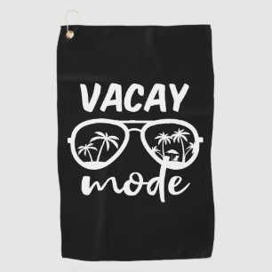 Vacay Mode II - Family Vacation Golf Towel