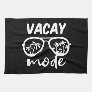 Vacay Mode II - Family Vacation Tea Towel