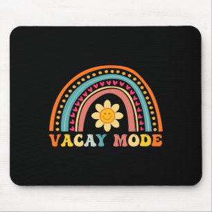 Vacay mode retro holiday summer for men and women mouse pad