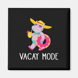 Vacay mode summer cruise family beach mode cute magnet