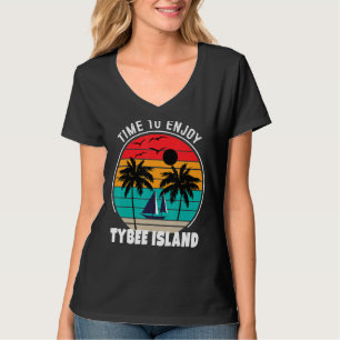 Vacay Mode Time To Enjoy Tybee Island Retro T-Shirt