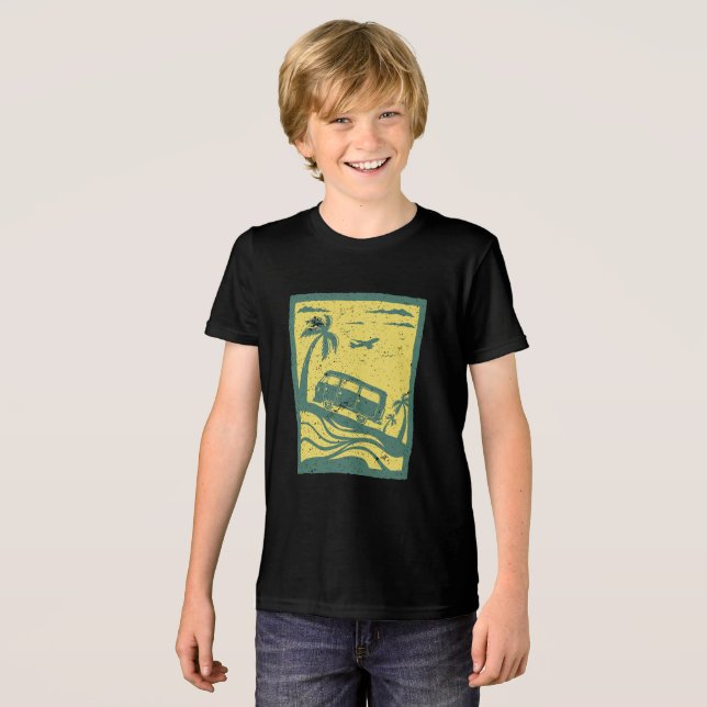 Vacay Mode Tri-Blend Shirt (Front Full)