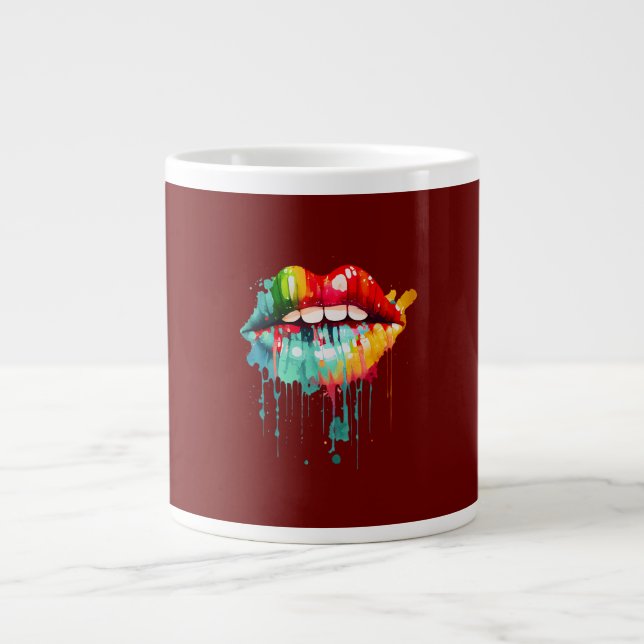 Vacay Vibes Large Coffee Mug (Front)