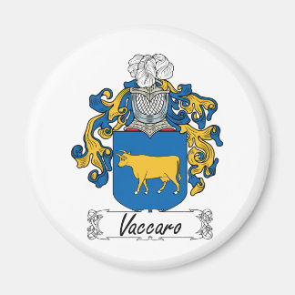 Vaccaro Family Crest Magnet