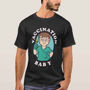 Vaccinated 2021 I am vaccinated flu vaccination si T-Shirt