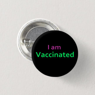 Vaccinated Button