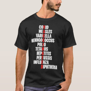 Vaccinated  for Men Women Vaccinated Pro Vaccine T-Shirt