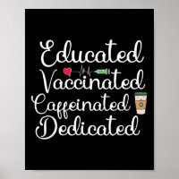 Vaccinated Funny Humour Graphic Joke Quote Nurse C