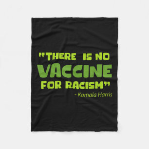 Vaccinated Funny Humour Graphic Kamala Harris Quot Fleece Blanket