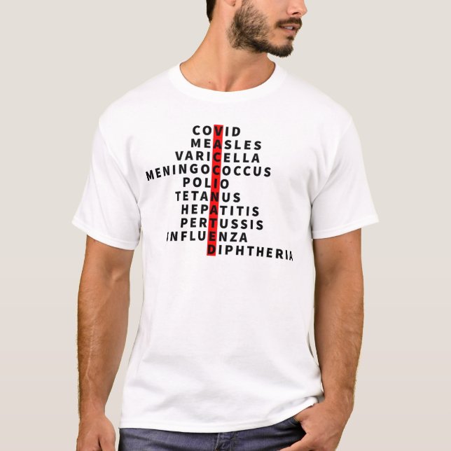 Vaccinated shirt pro vaccination covid  (Front)