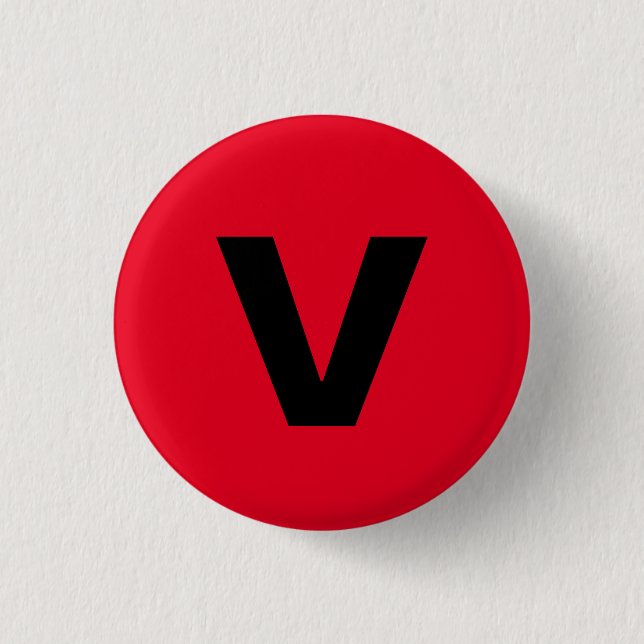 Vaccinated T-Shirt 3 Cm Round Badge (Front)