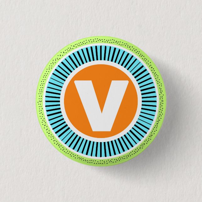 Vaccinated Vaccination Vaxxed Button (Front)
