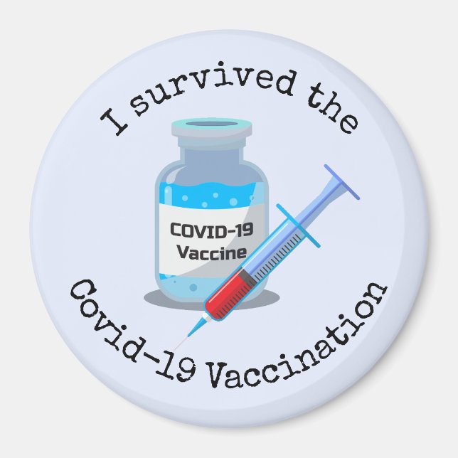 Vaccination Design Magnet (Front)