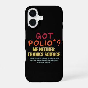Vaccines Work Thanks Science Epidemiology Student iPhone 16 Case