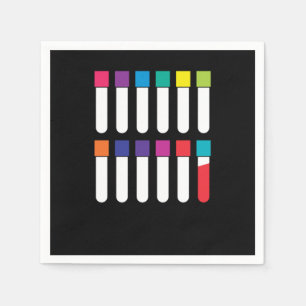 Vacutainer Blood Phlebotomy Phlebotomist Gift Napkin