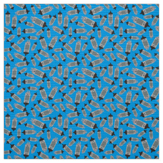 Vacuum Tubes Radio Buff Fabric