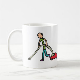 Vacuuming Coffee Mug