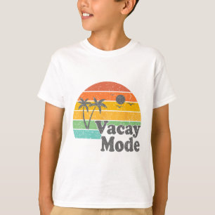 Vacy Mode Summer Cruise Getaway Family Beach Mode T-Shirt
